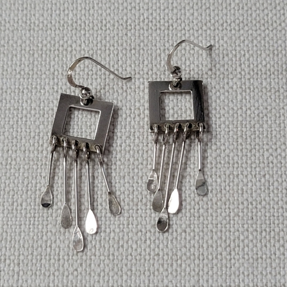 Sterling silver earrings